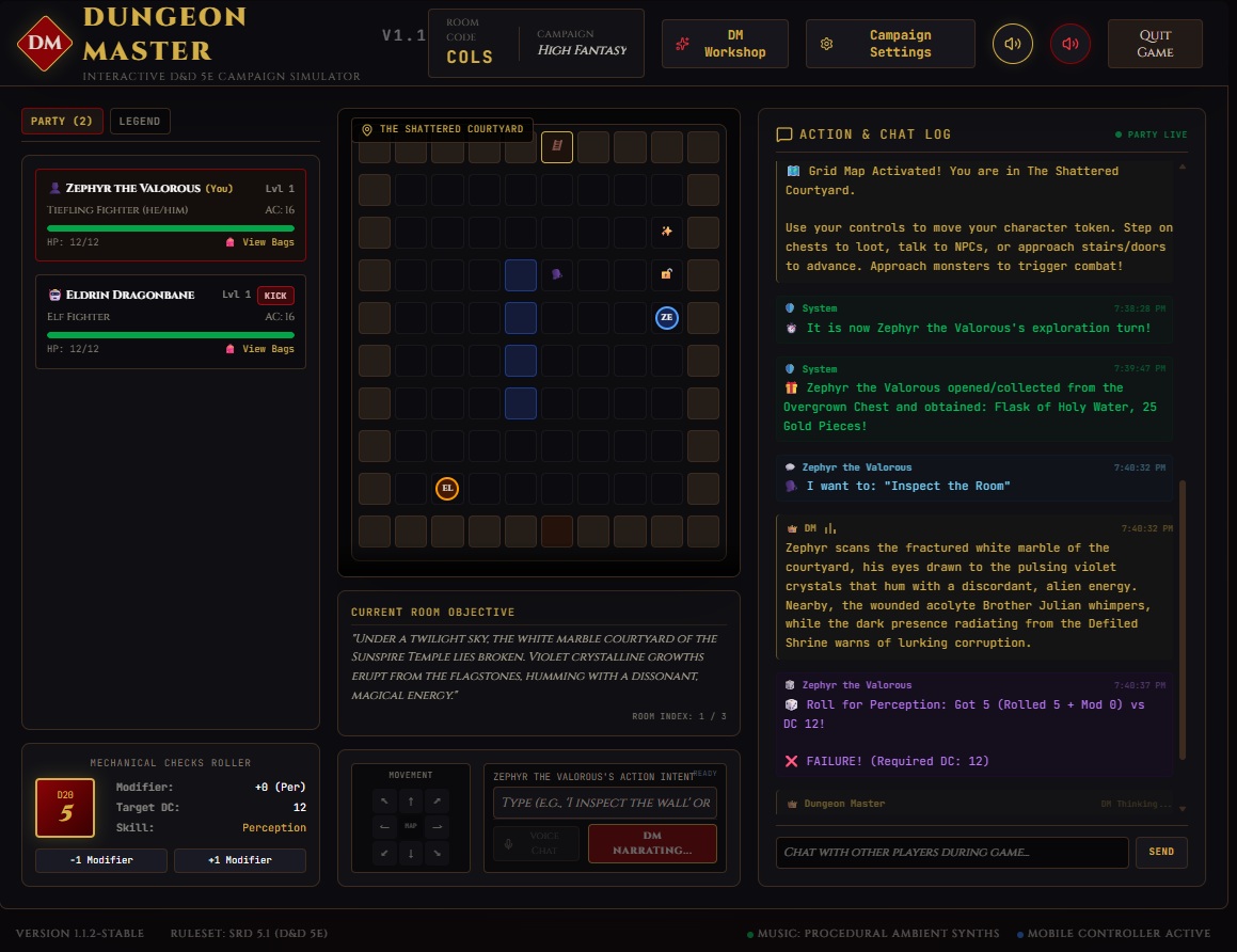 Dungeon Master AI